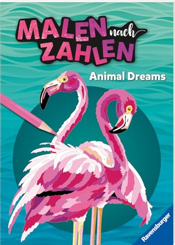 Ravensburger Malen nach Zahlen Animal Dreams - 32 Motive abgestimmt auf Buntstiftsets mit 24 Farben (Stifte nicht enthalten) - Für Fortgeschrittene Ravensburger Malen nach Zahlen Animal Dreams - 32 Motive abgestimmt auf Buntstiftsets mit 24 Farben (Stifte nicht enthalten) - Für Fortgeschrittene