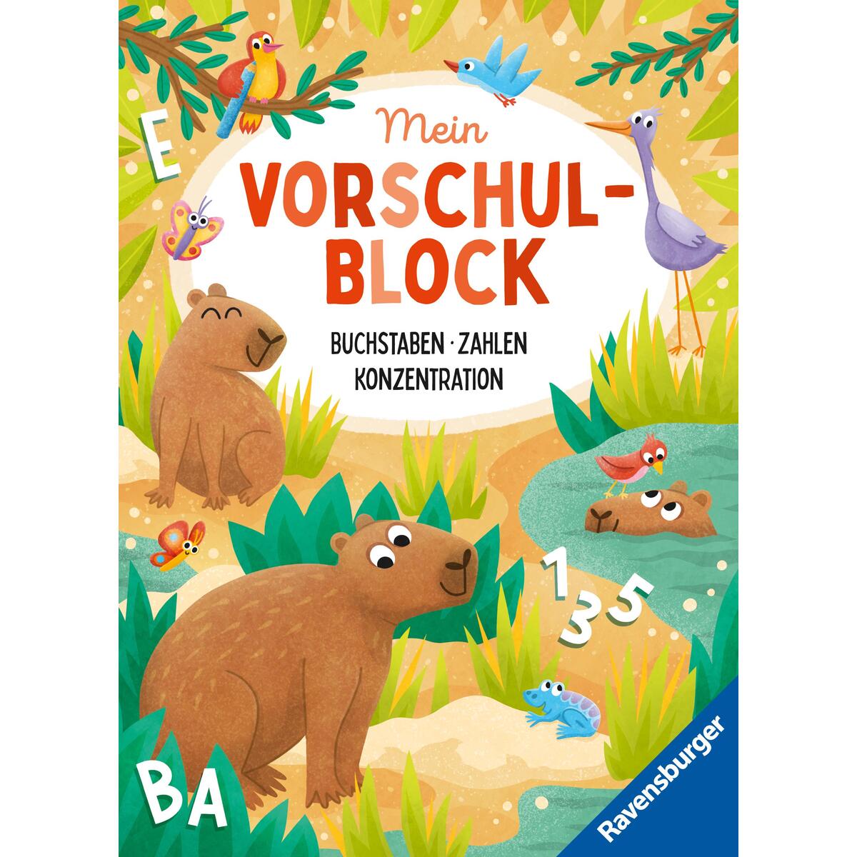 Mein Vorschulblock: Buchstaben, Zahlen, Konzentration Mein Vorschulblock: Buchstaben, Zahlen, Konzentration von Ravensburger Verlag
