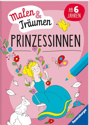 Ravensburger Prinzessinnen - malen und träumen - 24 Ausmalbilder für Kinder ab 6 Jahren - Prinzessinnen-Motive zum Entspannen Ravensburger Prinzessinnen - malen und träumen - 24 Ausmalbilder für Kinder ab 6 Jahren - Prinzessinnen-Motive zum Entspannen