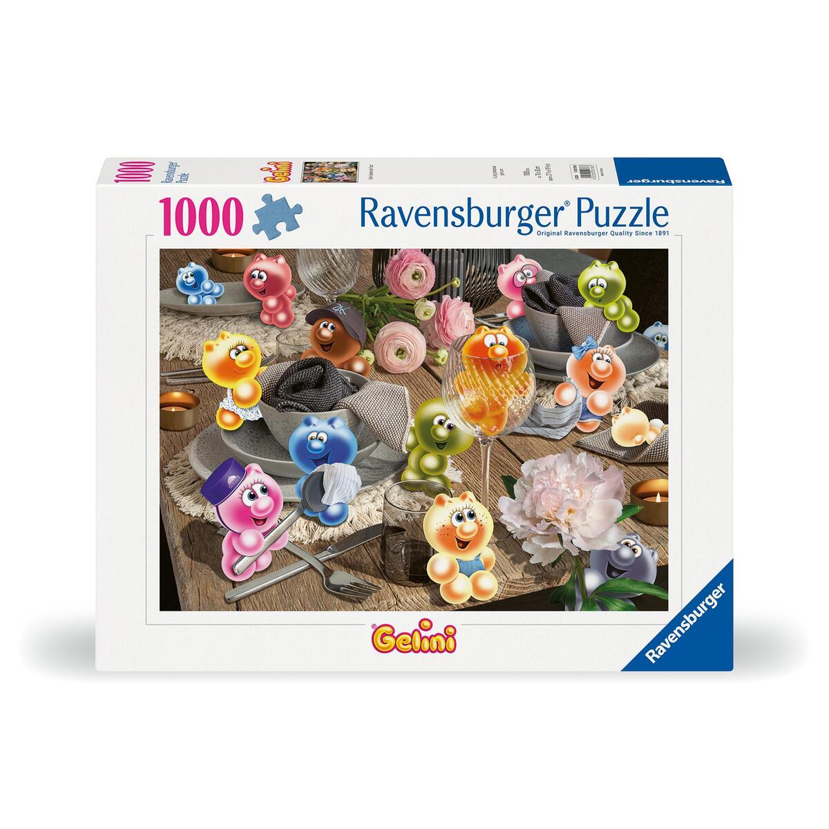 Erwachsenenpuzzle 1000 Teile - Gelini decken den Tisch Erwachsenenpuzzle 1000 Teile - Gelini decken den Tisch von Ravensburger Spieleverlag