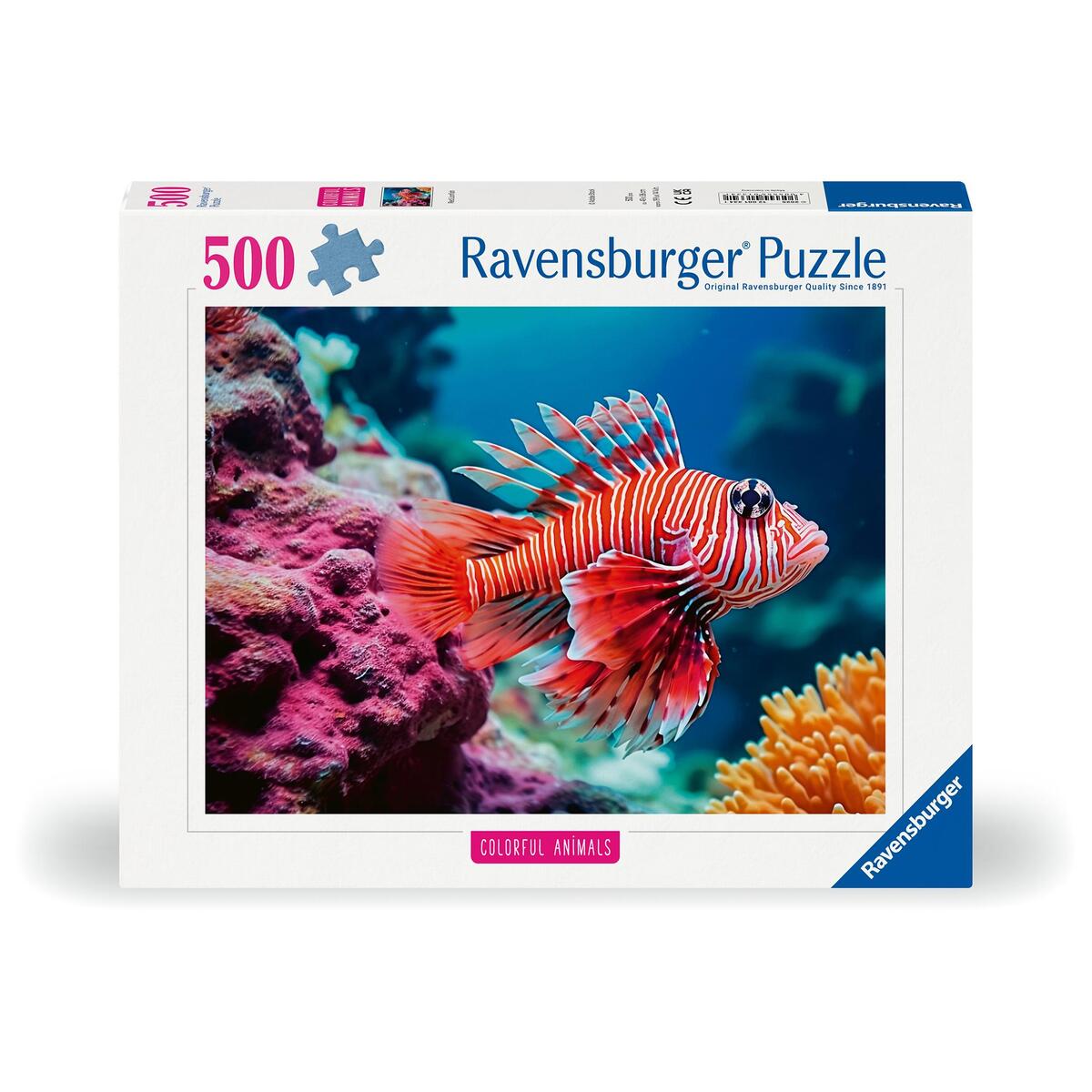 Erwachsenenpuzzle 500 Teile - Der Rotfeuerfisch von Ravensburger Spieleverlag