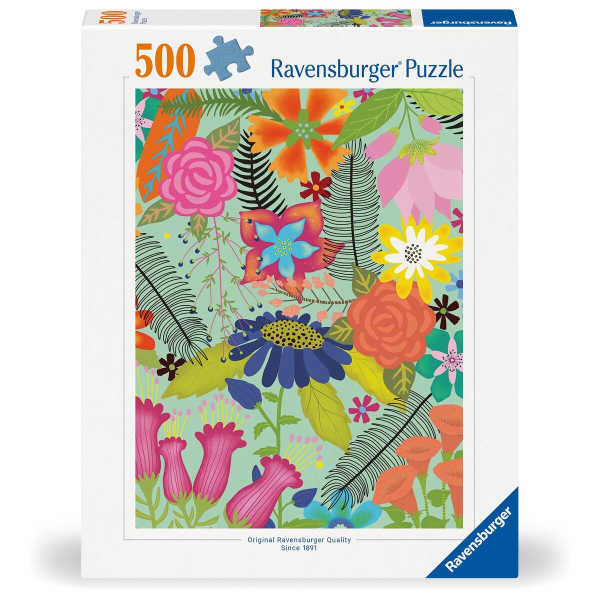 Adult puzzle 500 Teile - Blumenjungle Adult puzzle 500 Teile - Blumenjungle von Ravensburger Spieleverlag