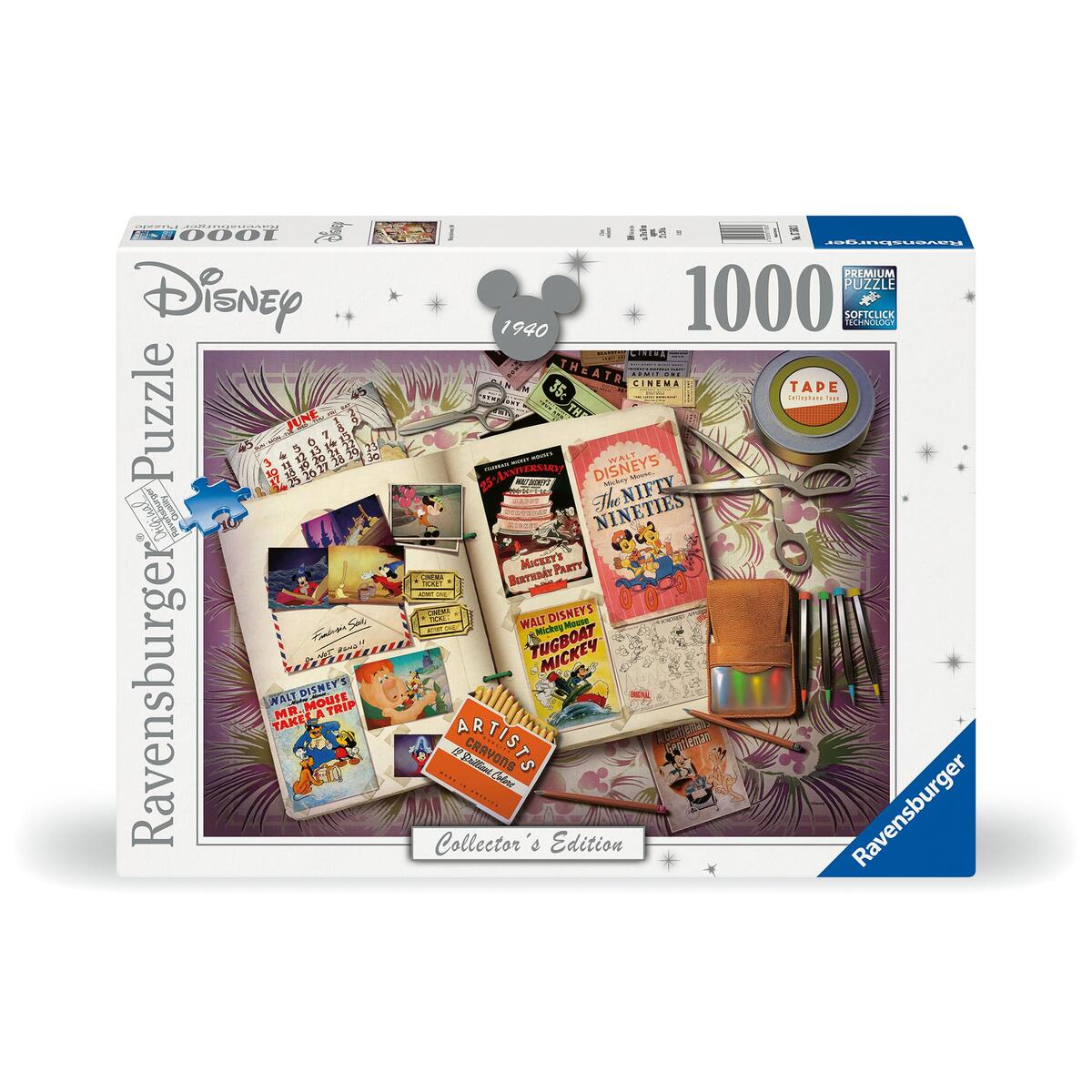 Ravensburger Puzzle 17583 - 1940 Mickey Anniversary - 1000 Teile Disney Puzzle f... Ravensburger Puzzle 17583 - 1940 Mickey Anniversary - 1000 Teile Disney Puzzle f... von Ravensburger Spieleverlag