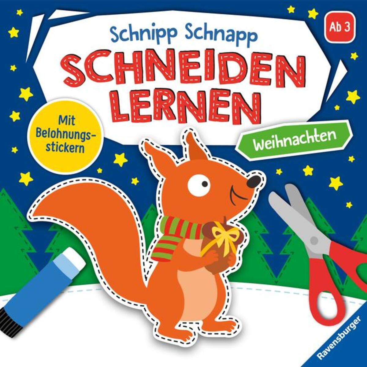 Ravensburger Schnipp-Schnapp Schneiden lernen Weihnachten - Schneiden und Kleben... Ravensburger Schnipp-Schnapp Schneiden lernen Weihnachten - Schneiden und Kleben... von Ravensburger Verlag