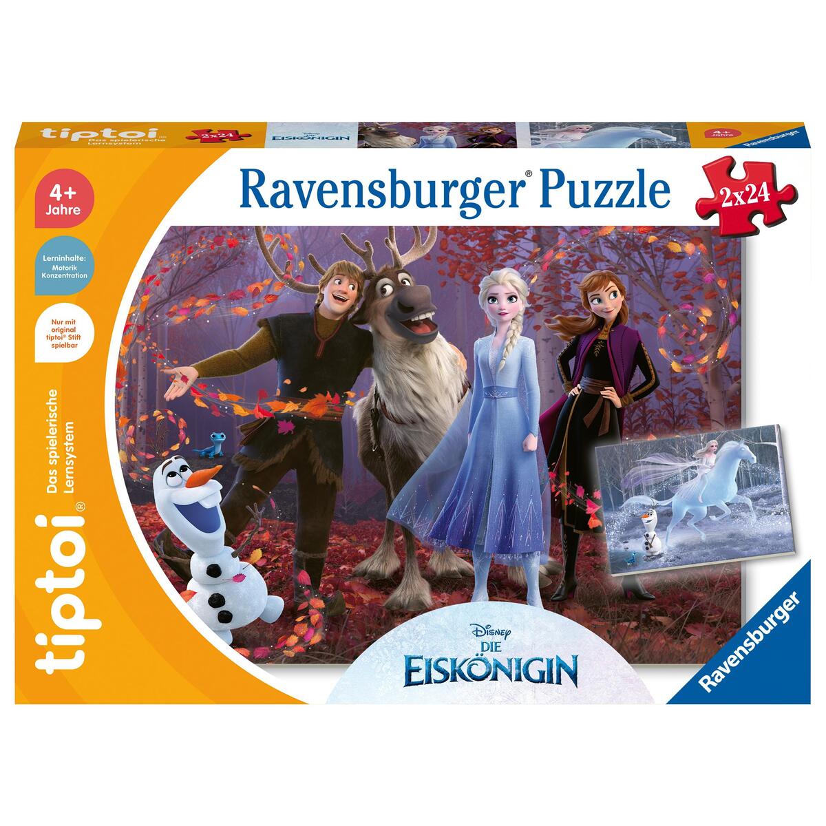 Ravensburger tiptoi Spiel 00134 Puzzle für kleine Entdecker: Disney Die Eiskönig... Ravensburger tiptoi Spiel 00134 Puzzle für kleine Entdecker: Disney Die Eiskönig... von Ravensburger Spieleverlag