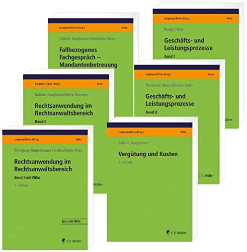 ReNo Prüfungsvorbereitung: 6 Bände, Ausgabe 2022 von C.F. Müller