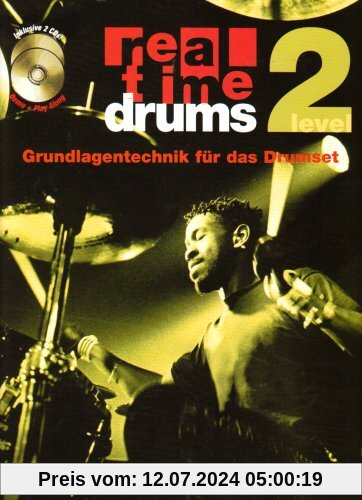 Real Time Drums Level 2, m. Audio-CD