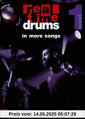 Real Time Drums in More Songs, m. Audio-CD