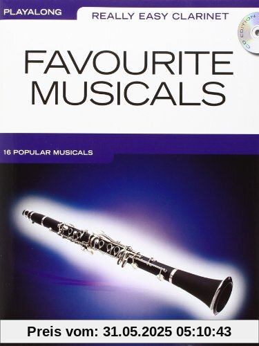 Really Easy Clarinet Playalong Favourite Musicals Book + Cd Really Easy Clarinet Playalong Favourite Musicals Book + Cd