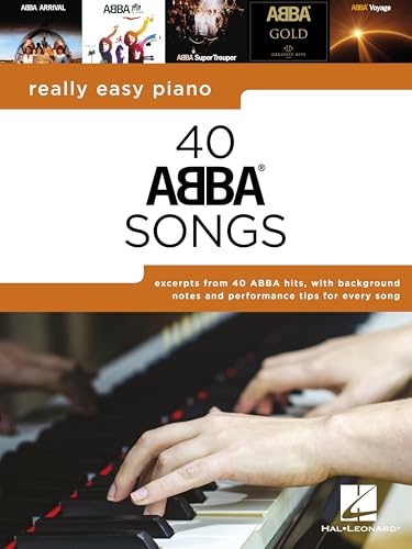 Really Easy Piano: 40 ABBA Songs. Really Easy Piano: 40 ABBA Songs.