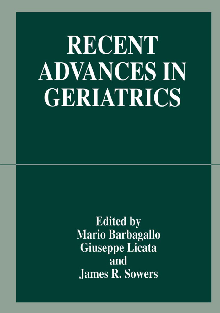 Recent Advances in Geriatrics von Springer US
