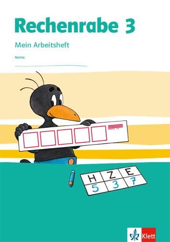 Rechenrabe 3: Mein Arbeitsheft Klasse 3 (Rechenrabe. Ausgabe ab 2018) von Klett Ernst /Schulbuch