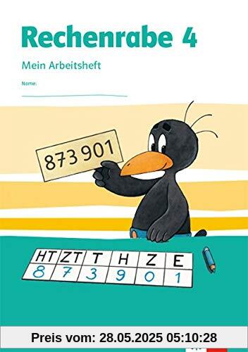 Rechenrabe 4: Mein Arbeitsheft Klasse 4 (Rechenrabe. Ausgabe ab 2018)