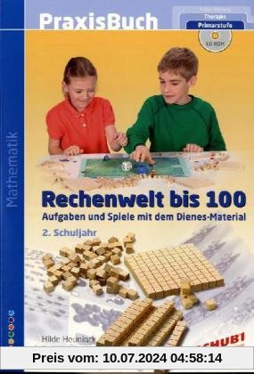 Rechenwelt bis 100: Praxisbuch. Aufgeben und Spiele mit dem Dienes-Material. 2. Schuljahr