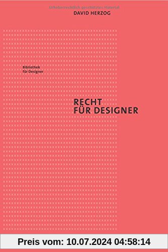Recht für Designer (Bibliothek für Designer)