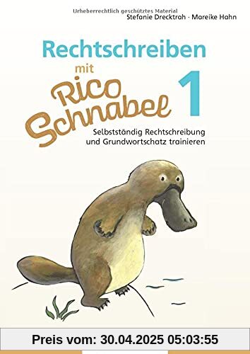 Rechtschreiben mit Rico Schnabel, Klasse 1: Selbstständig Rechtschreibung und Grundwortschatz trainieren