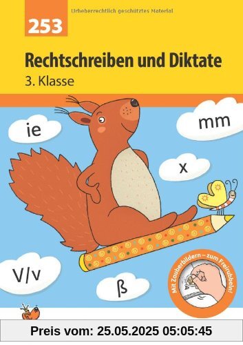 Rechtschreiben und Diktate 3. Klasse