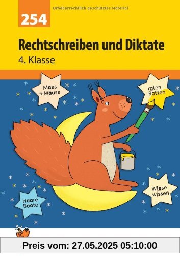 Rechtschreiben und Diktate 4. Klasse