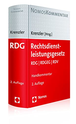 Rechtsdienstleistungsgesetz: RDG | RDGEG | RDV von Nomos