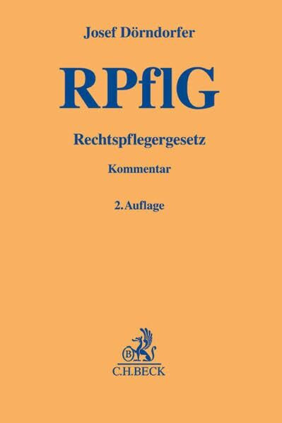 Rechtspflegergesetz Rechtspflegergesetz