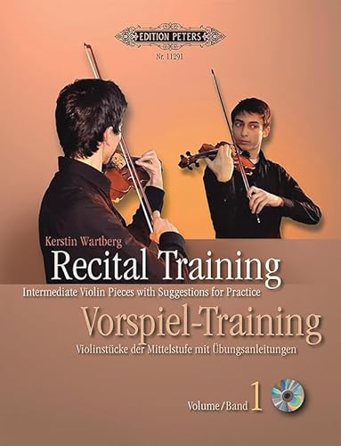 Recital Training (1): Book & CD (Edition Peters, 1, Band 1)