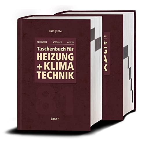 Recknagel - Taschenbuch für Heizung und Klimatechnik 81. Ausgabe 2023/2024 - Basisversion: einschließlich Trinkwasser- und Kältetechnik sowie Energiekonzepte von ITM InnoTech Medien