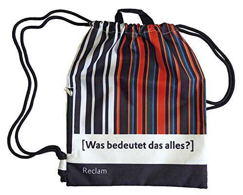 Reclams Denksportbeutel: Turnbeutel aus wasserabweisendem Polyester von Reclam Philipp Jun.