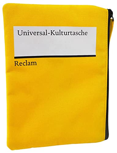 Reclams Universal-Kulturtasche: Hergestellt aus recycelten PET-Flaschen · Waschbar von Reclam Philipp Jun.