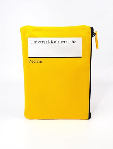 Reclams Universal-Kulturtasche: Hergestellt aus recycelten PET-Flaschen · Waschbar von Reclam Philipp Jun.