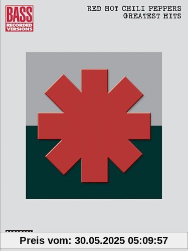 Red Hot Chili Peppers Greatest Hits (Bass) Btab (Bass Recorded Versions)