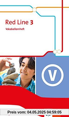 Red Line 3. Ausgabe Bayern: Vokabellernheft Klasse 7 (Red Line. Ausgabe für Bayern ab 2017)