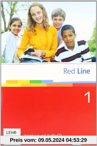 Red Line. Unterrichtswerk für Realschulen: Red Line 1. Workbook mit CD und CD-ROM: Realschule. BW, HB, HE, HH, NI., NW, RP, SH, SL: BD 1