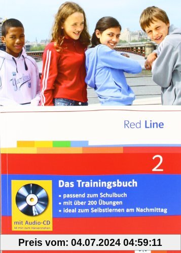 Red Line. Unterrichtswerk für Realschulen: Red Line 2 - Das Trainingsbuch 6. Klasse: BD 2