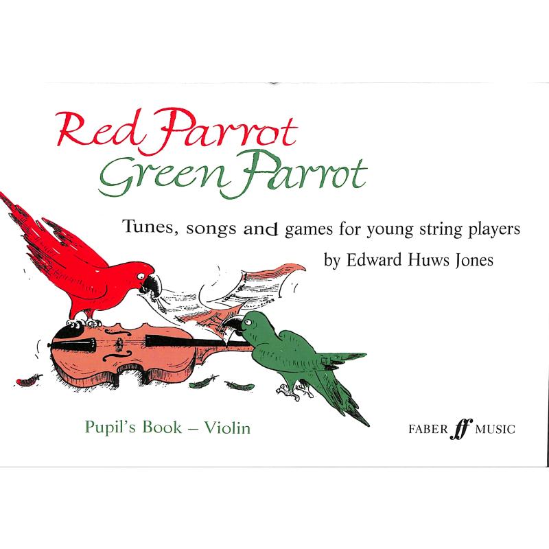 Red parrot green parrot