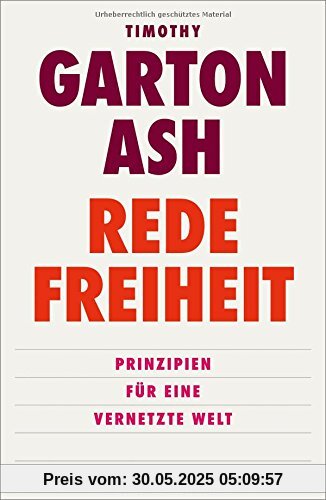 Redefreiheit: Prinzipien für eine vernetzte Welt