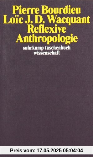 Reflexive Anthropologie (suhrkamp taschenbuch wissenschaft)
