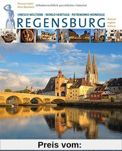 Regensburg: 3-sprachige Ausgabe in Deutsch, Englisch, Italienisch