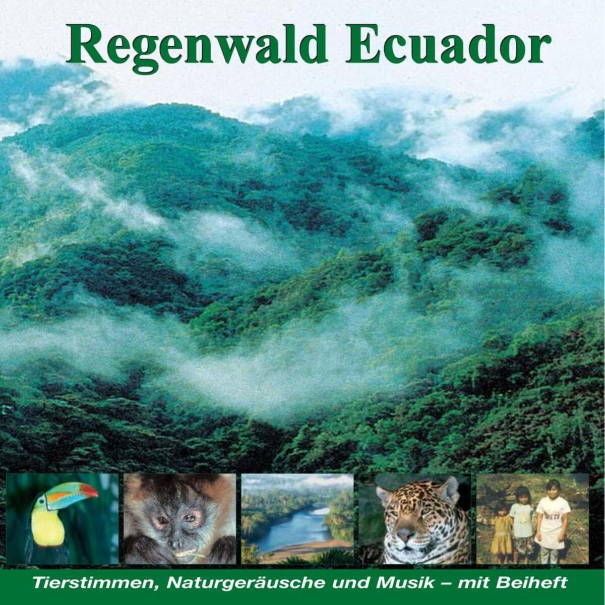 Regenwald Ecuador - Fischertukan, Jaguar, Ozelot, Waldhund... CD Regenwald Ecuador - Fischertukan, Jaguar, Ozelot, Waldhund... CD von Musikverlag Edition Ample