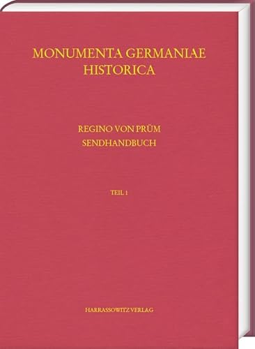Regino von Prüm, Sendhandbuch (Libri duo de synodalibus causis) (MGH - Collectiones Canonum)