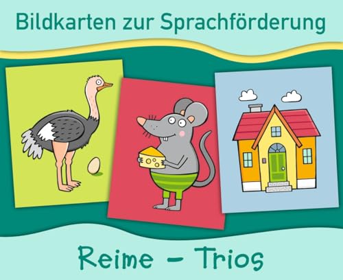 Reime - Trios (Bildkarten zur Sprachförderung) von Verlag an der Ruhr