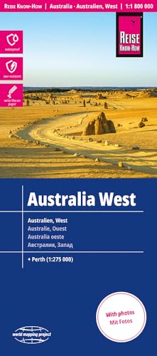 Reise Know-How Australien, West / Australia, West (1:1.800.000): reiß- und wasserfest (world mapping project) von Reise Know-How Verlag Peter Rump GmbH