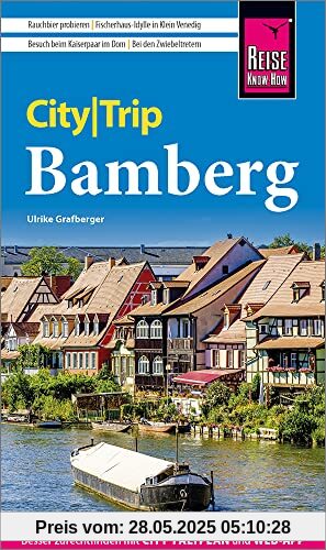 Reise Know-How CityTrip Bamberg: Reiseführer mit Stadtplan und kostenloser Web-App