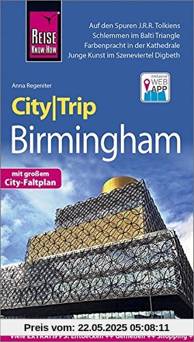 Reise Know-How CityTrip Birmingham: Reiseführer mit Stadtplan und kostenloser Web-App