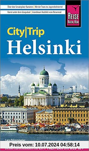 Reise Know-How CityTrip Helsinki: Reiseführer mit Stadtplan und kostenloser Web-App