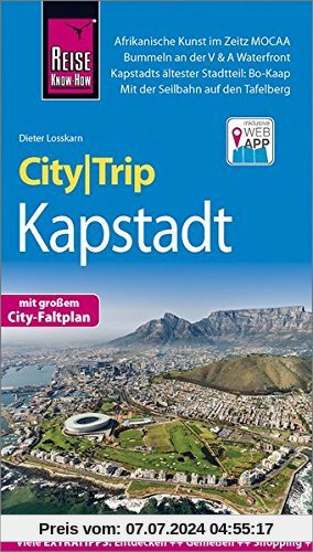 Reise Know-How CityTrip Kapstadt: Reiseführer mit Stadtplan und kostenloser Web-App