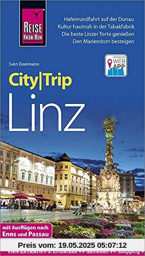 Reise Know-How CityTrip Linz: Reiseführer mit Stadtplan und kostenloser Web-App