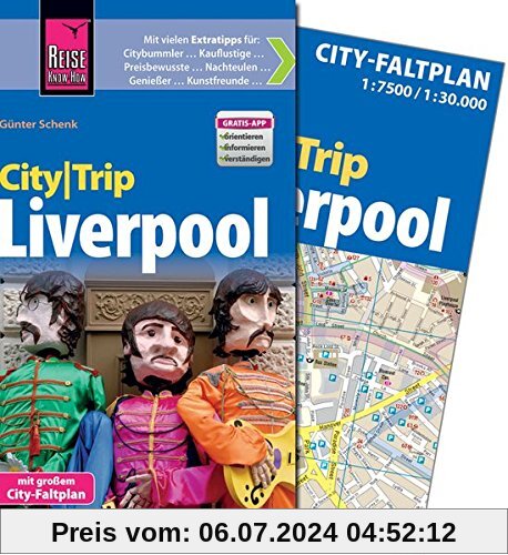 Reise Know-How CityTrip Liverpool: Reiseführer mit Faltplan und kostenloser Web-App