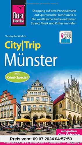 Reise Know-How CityTrip Münster mit Krimi-Special: Reiseführer mit Stadtplan und kostenloser Web-App
