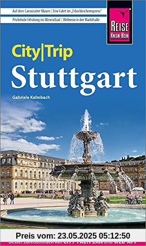 Reise Know-How CityTrip Stuttgart: Reiseführer mit Stadtplan und kostenloser Web-App