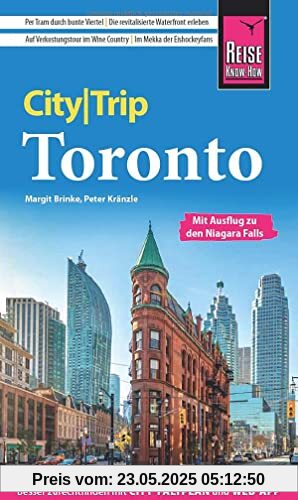 Reise Know-How CityTrip Toronto: Reiseführer mit Stadtplan und kostenloser Web-App
